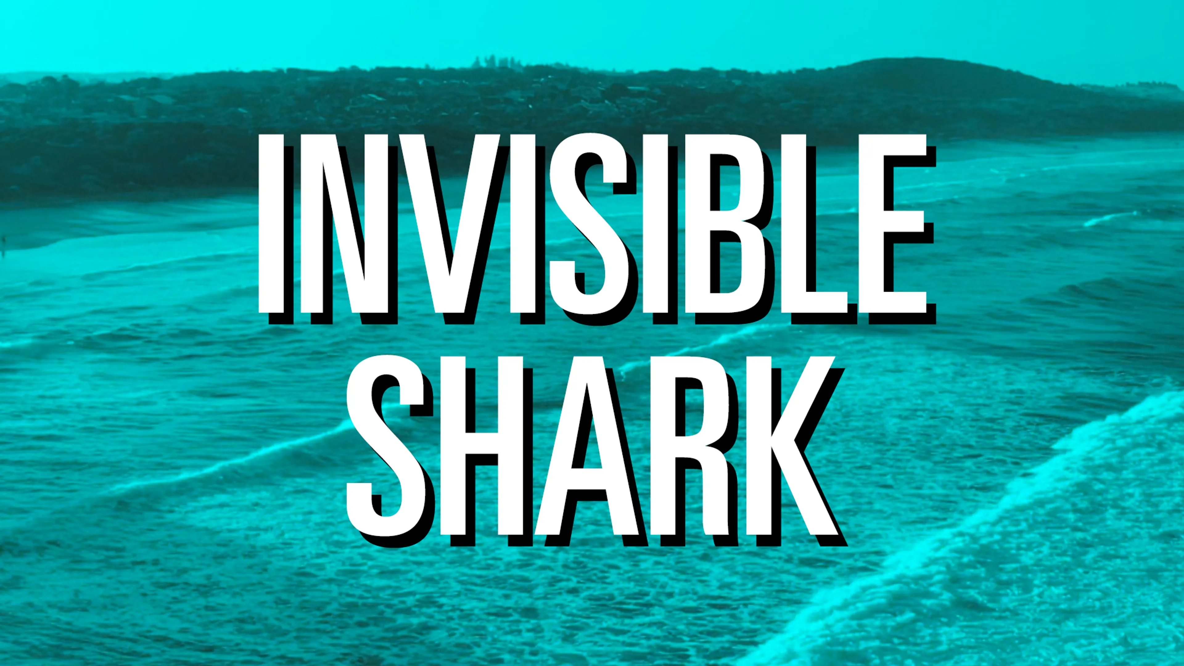 Invisible Shark poster